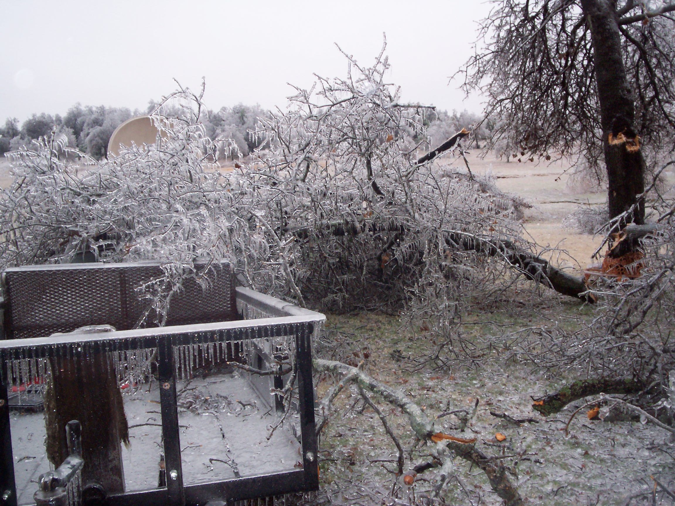 Ice Storm Pictures From Kenneth Lowe In Choctaw, OK photo 5
